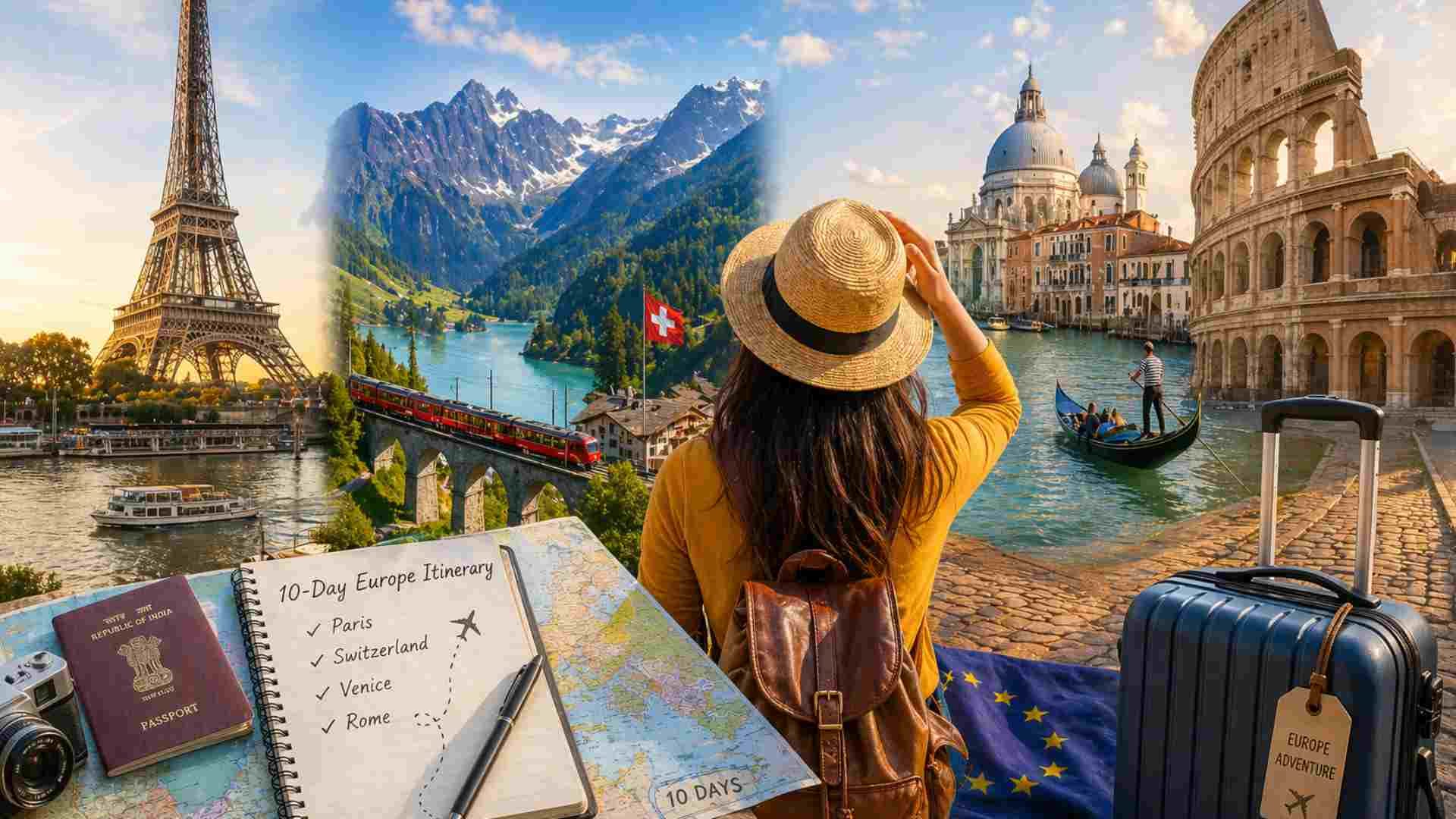 The Perfect 10-Day Europe Trip for Indian Travellers: Practical Itinerary