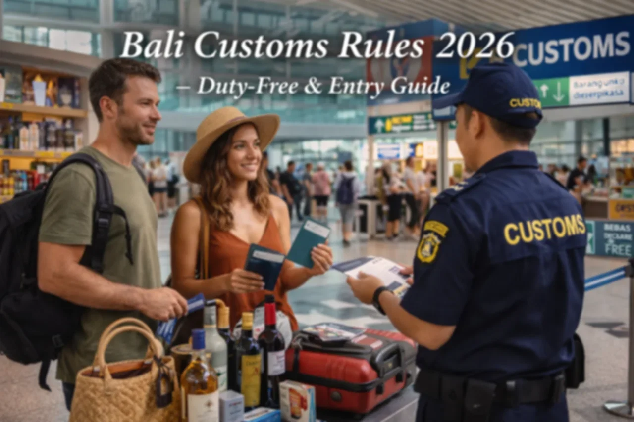 Bali Entry Rules 2026 – Customs, Duty-Free & Tips