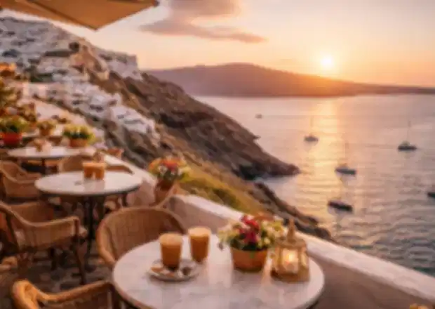 Best Cafés in Santorini (2026): Sunset Views, Prices & What’s Actually Worth It