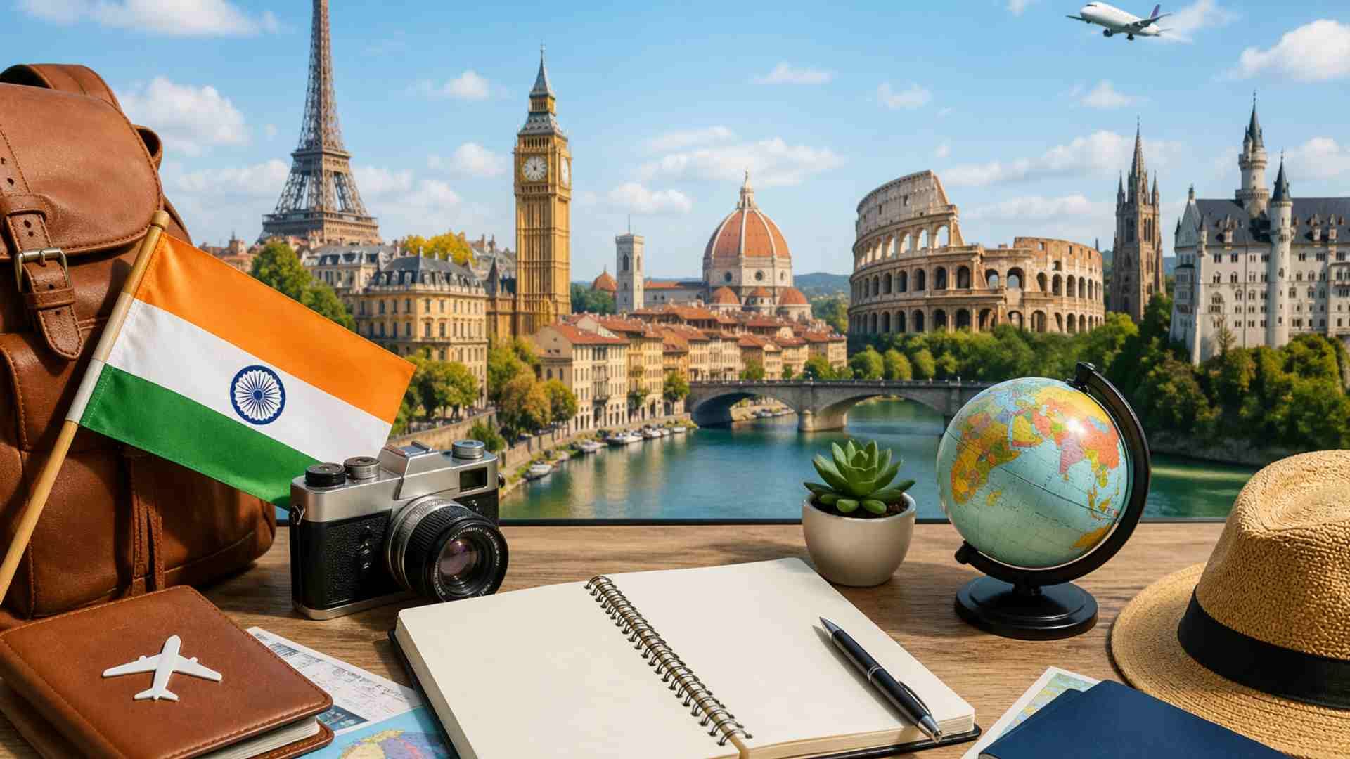 How to Plan a Europe Trip from India(Cost, Itinerary & Visa)