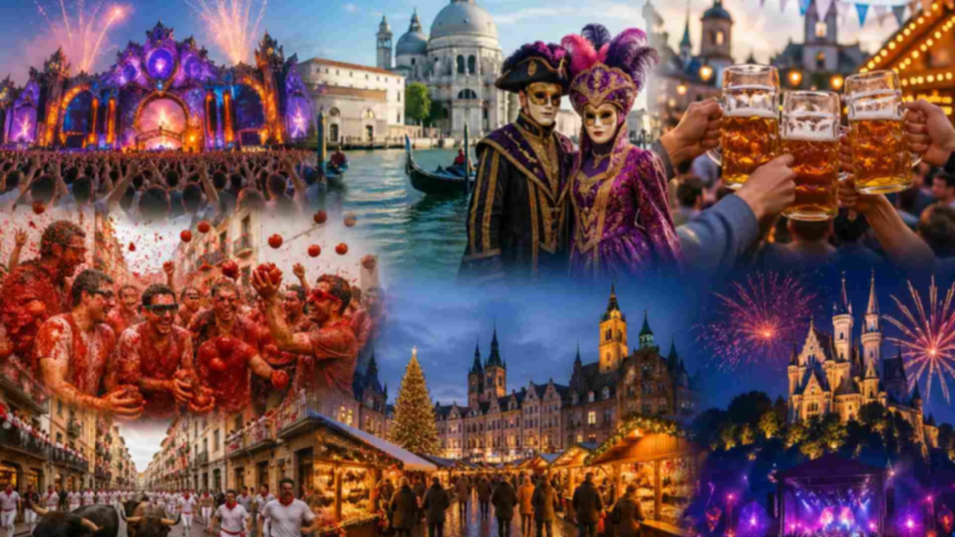 Festivals in Europe: Guide to The Most Famous Festivals (2026 Guide)