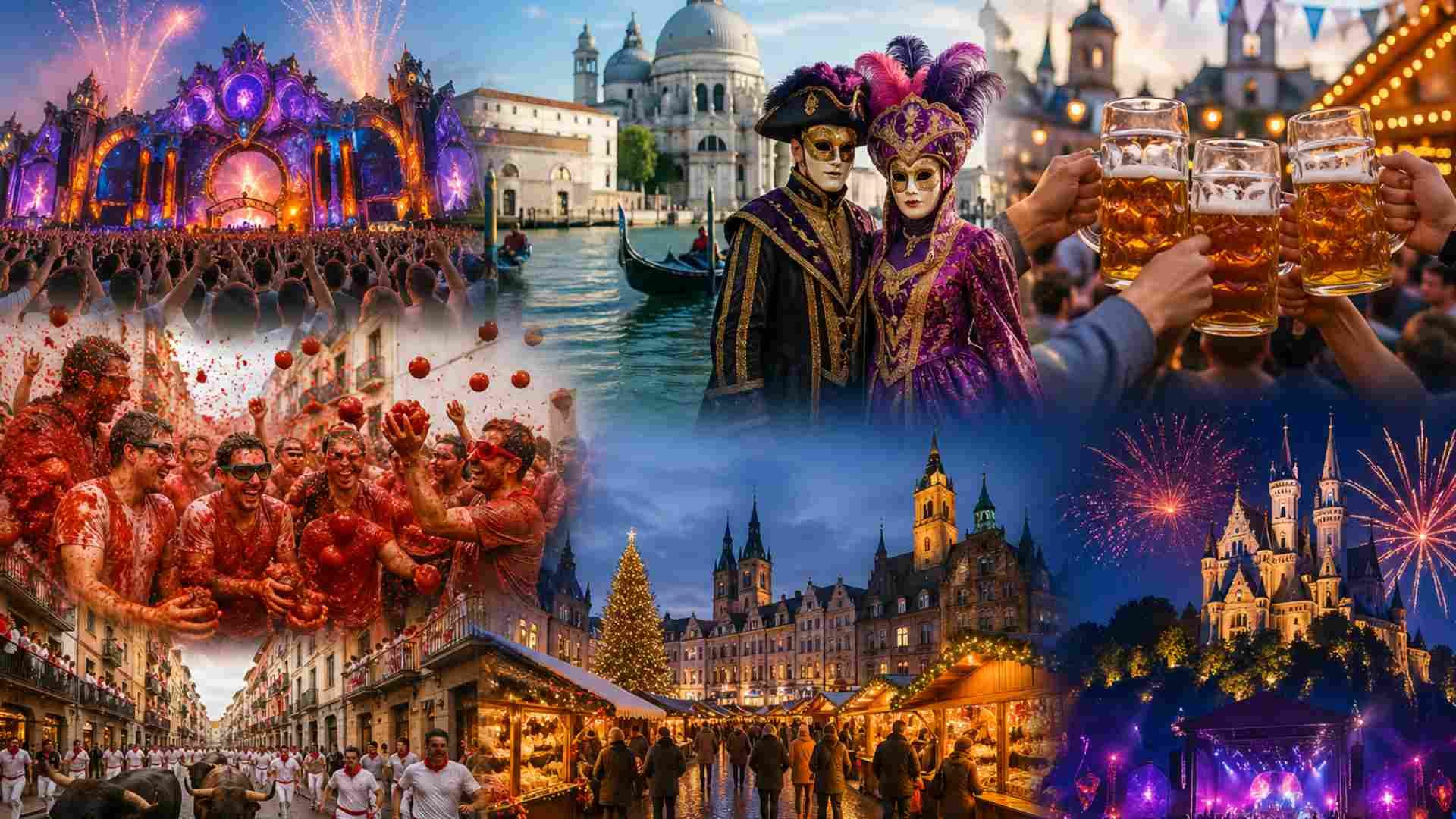 Festivals in Europe: Guide to The Most Famous Festivals (2026 Guide)