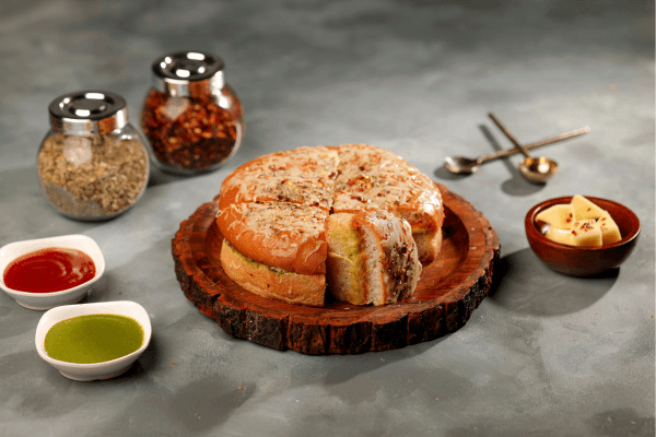 Delicious food in a restaurant in Baku