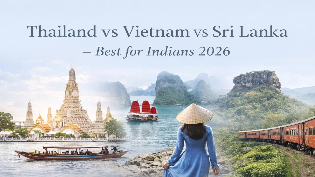 Thailand vs Vietnam vs Sri Lanka: Which is Best for Indians in 2026?