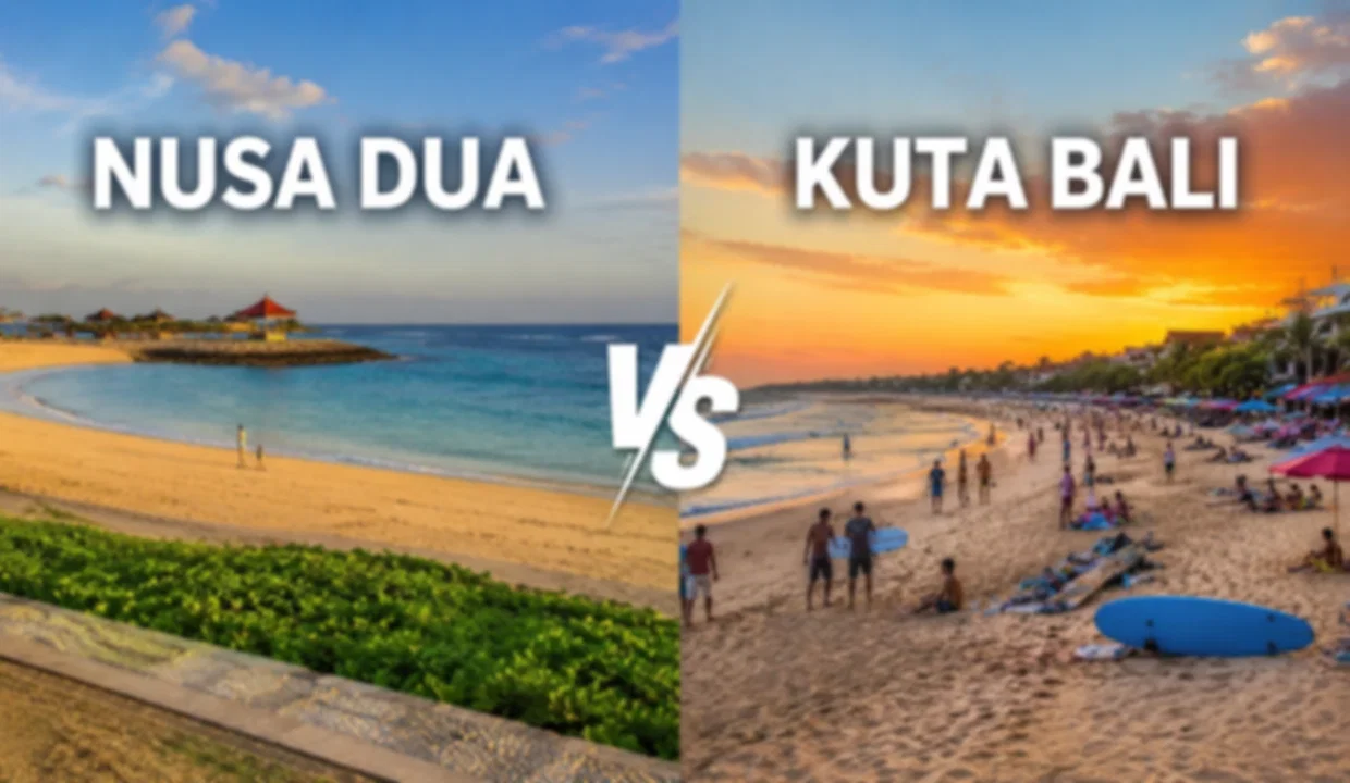 Nusa Dua vs Kuta – Where to Stay in Bali? Best Area Comparison Guide (2026)