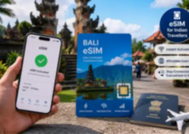 Best Bali eSIM for Indian Travellers: Plans, Prices & Setup