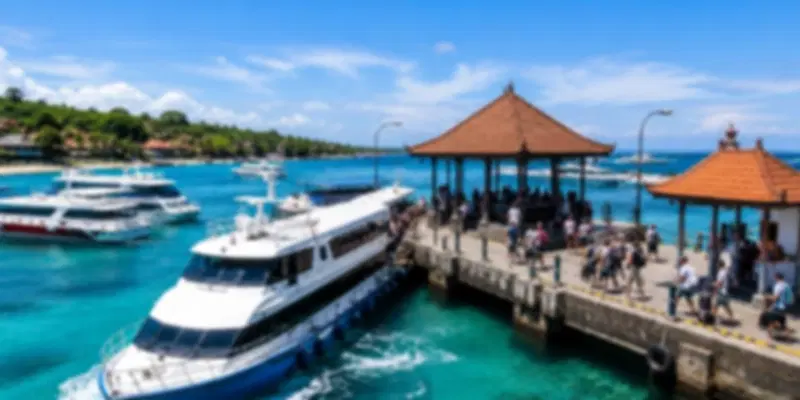 Learn where to borad your ferry to Nusa Penida