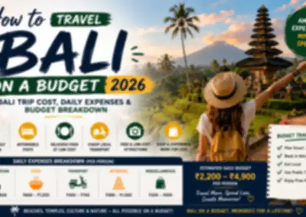 How to Travel Bali on a Budget 2026: Bali Trip Cost, Daily Expenses & Budget Breakdown