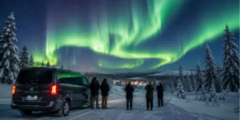 Chasing the northern lights is one of best expriences in Nordic countries