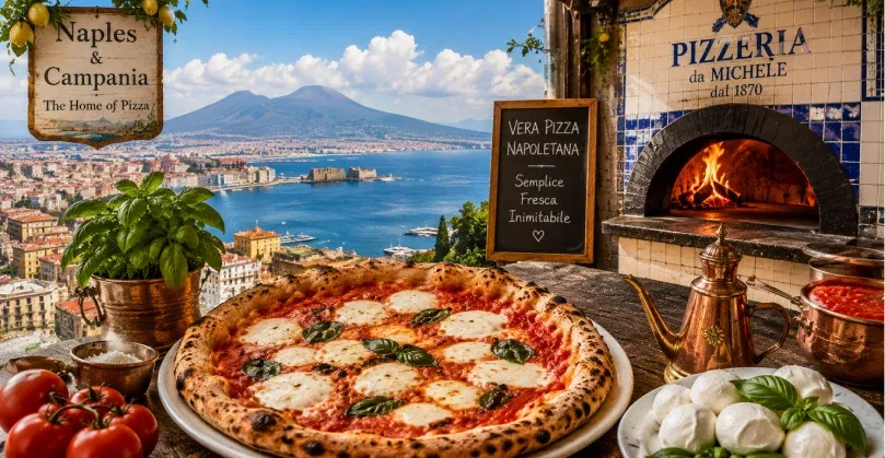 Try Naples Pizza but before that its important to learn about Italina food culture
