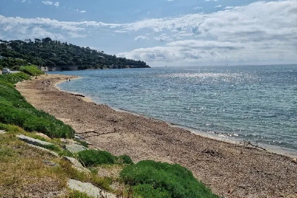 One of the beautiful beaches in France 