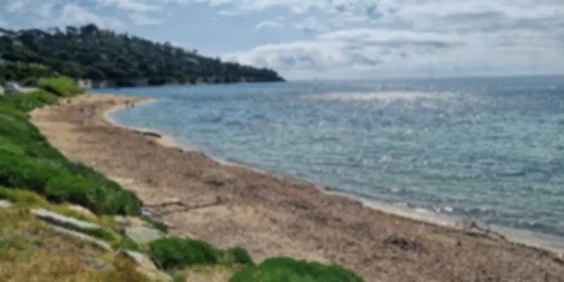 One of the beautiful beaches in France