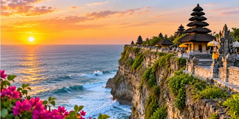 Uluwatu Temple is among the most beautiful cultural places in Bali