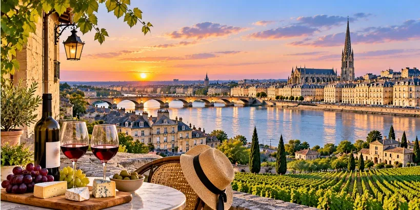 Experience the wine and culture in Bordeaux