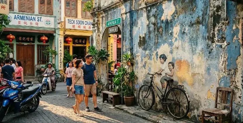 Penang Street Art: A Guide to George Town’s Open-Air Gallery (2026)